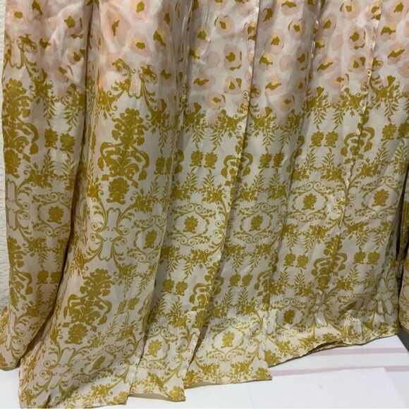 Pipes & Shaw 100% silk skirt long - Picture 4 of 10